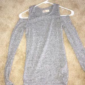 Hollister cold shoulder shirt